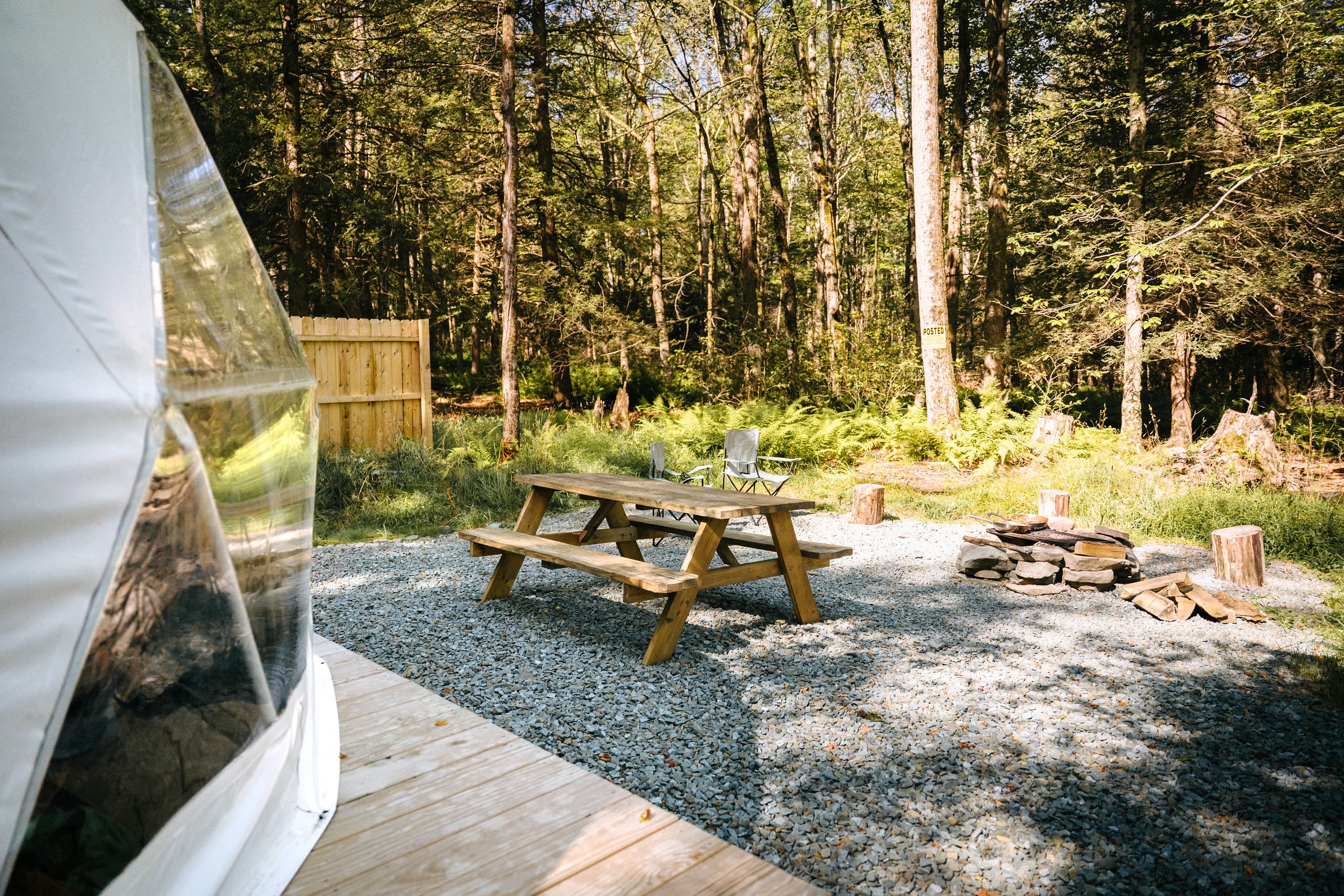 Ferncrest dome outdoor view